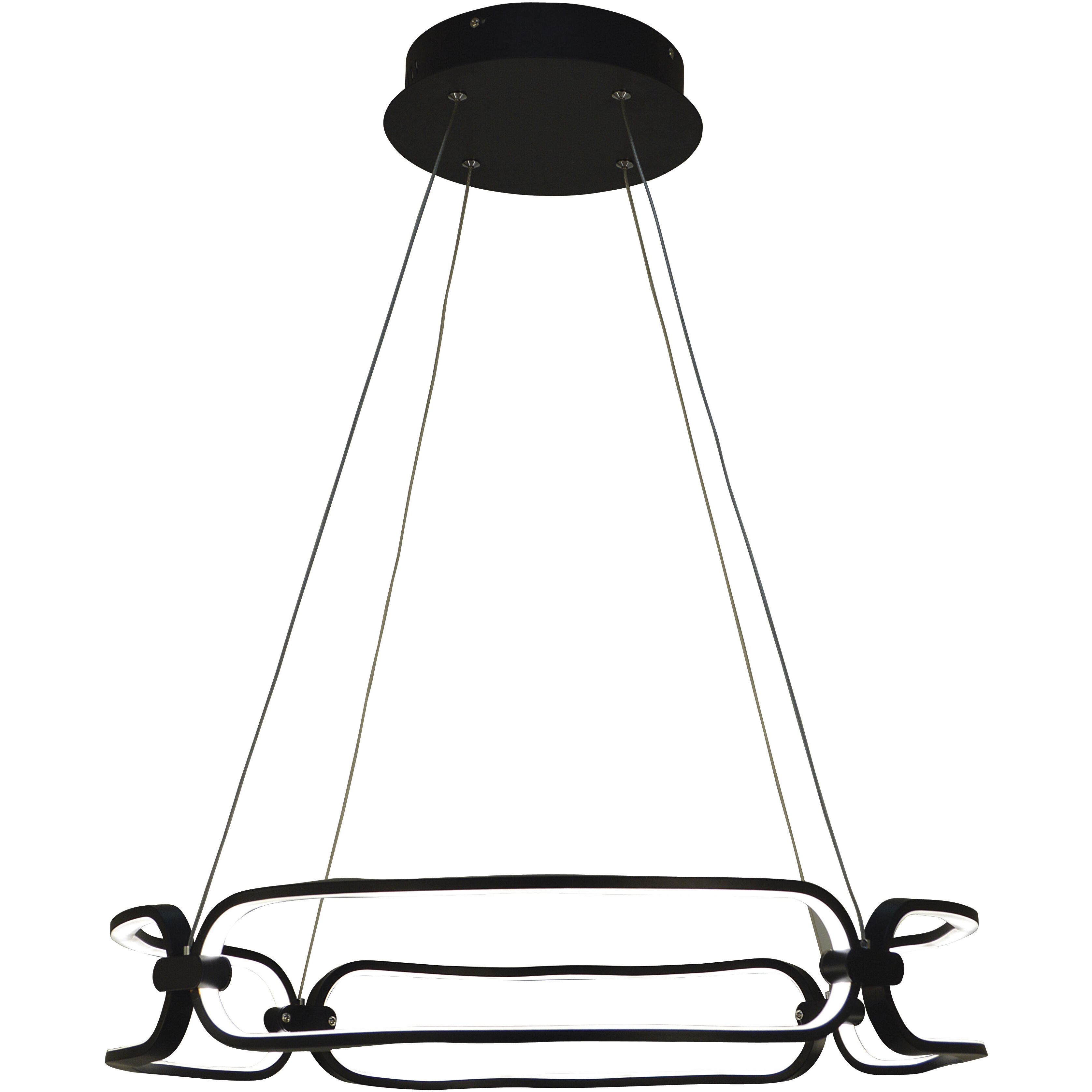 Luka 4 Light 24.00 inch Mini Chandelier