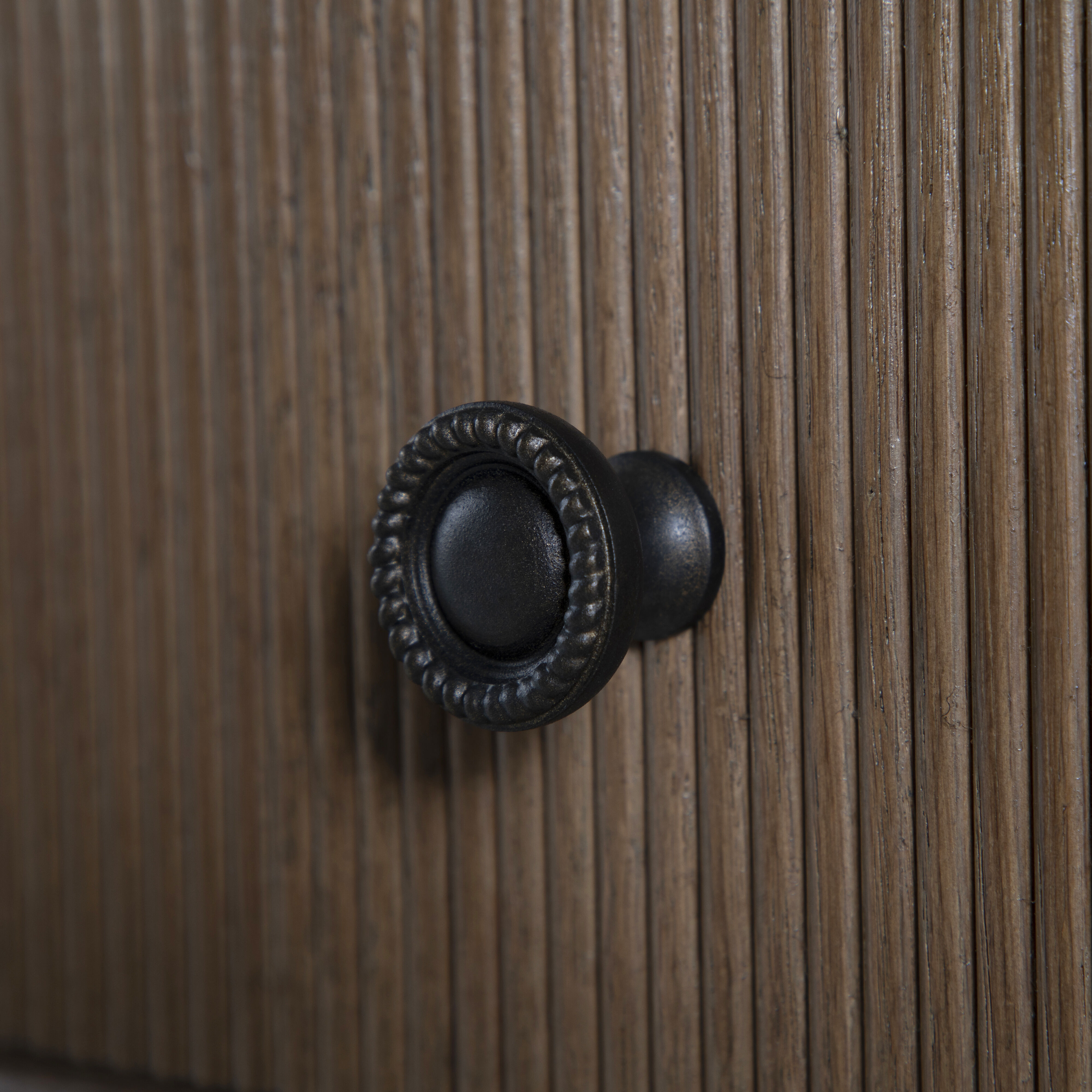 Andrea Satin Oak and Antique Bronze Chest