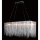 Fountain Ave. LED 12 inch Chrome Chandelier Ceiling Light