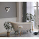 Nordic 1 Light 7.5 inch Black Wall Sconce Wall Light