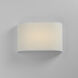 Prime Wall Sconce Wall Light in White Linen