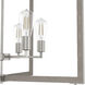 Woodburn 6 Light 30.5 inch Brushed Nickel Pendant Ceiling Light
