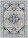 Allegro 108 X 79 inch Taupe Rug, Rectangle