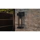 Wynn 1 Light 19 inch Earth Black Outdoor Wall Lantern