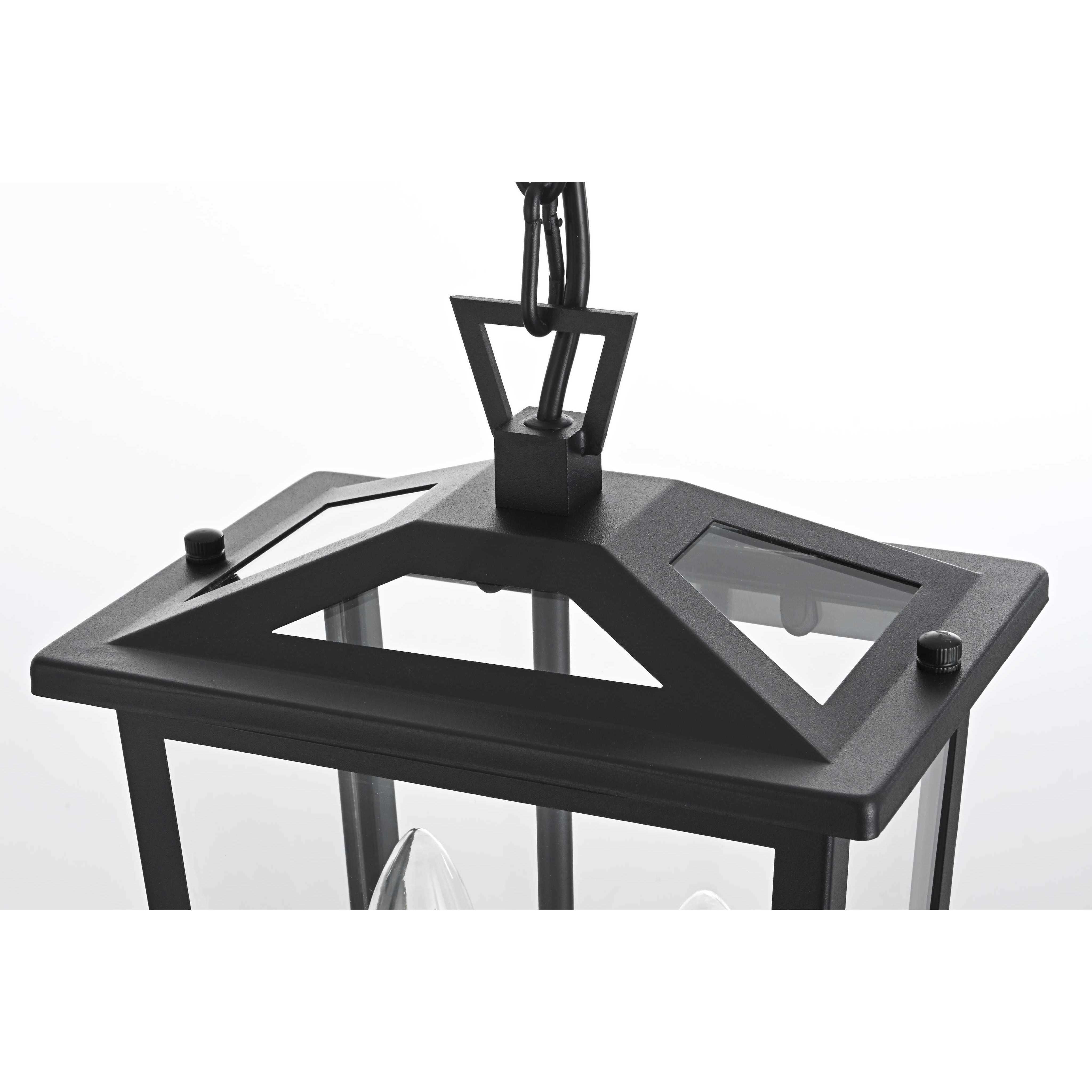 Berks 2 Light 6 inch Black Outdoor Pendant