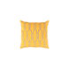 Gates 18 X 18 inch Saffron and Beige Throw Pillow
