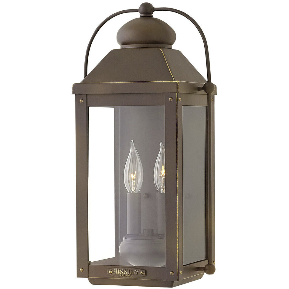 Heritage Anchorage 2 Light 9.25 inch Outdoor Wall Light