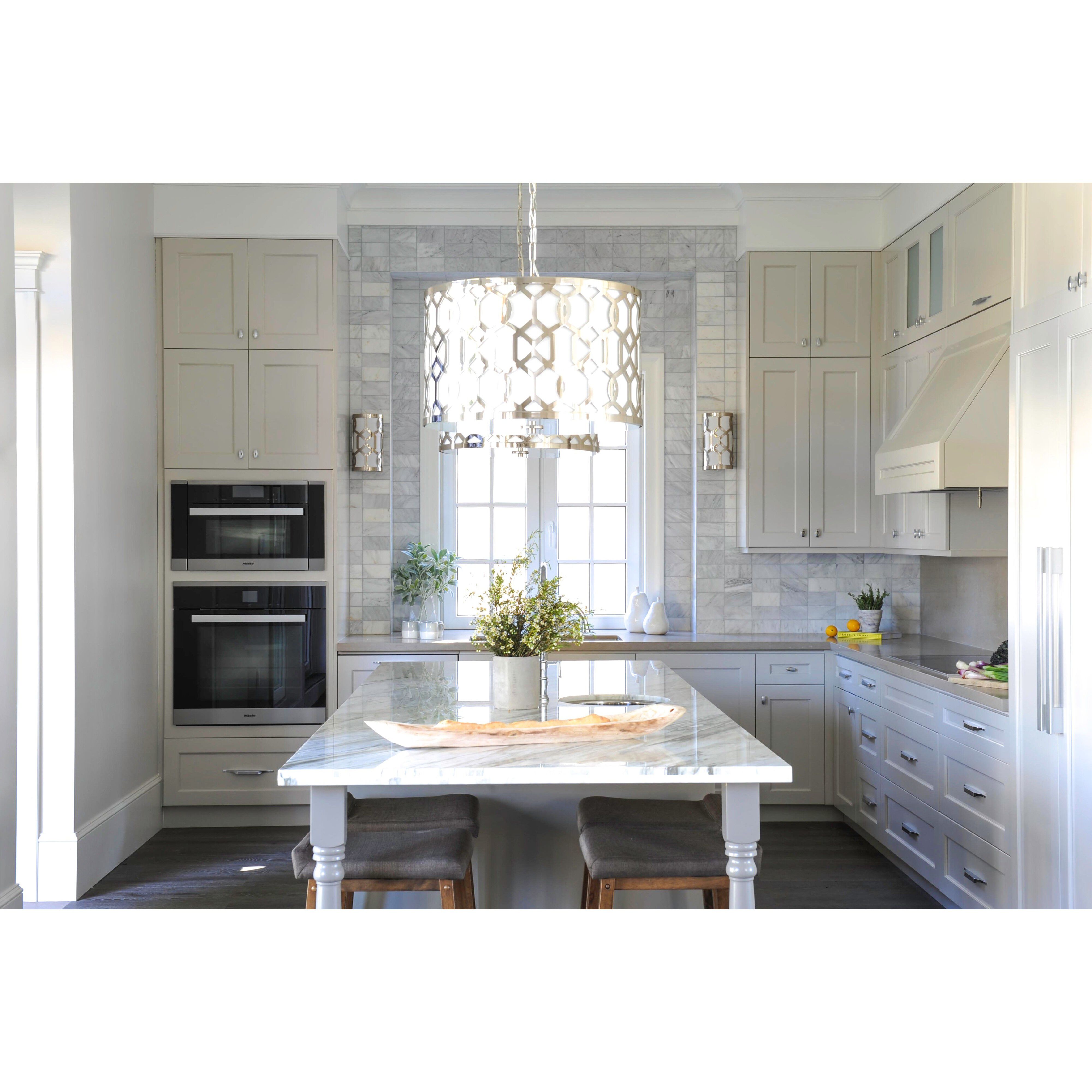 Jennings 5 Light 24.25 inch Polished Nickel Pendant Ceiling Light