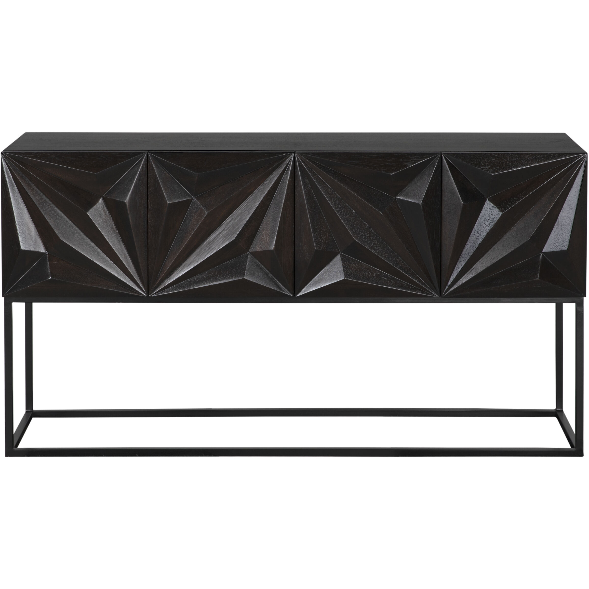 Zurich 60 X 19 inch Ebony Walnut Console