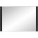 Reese 35.75 X 23.5 inch Black Mirror