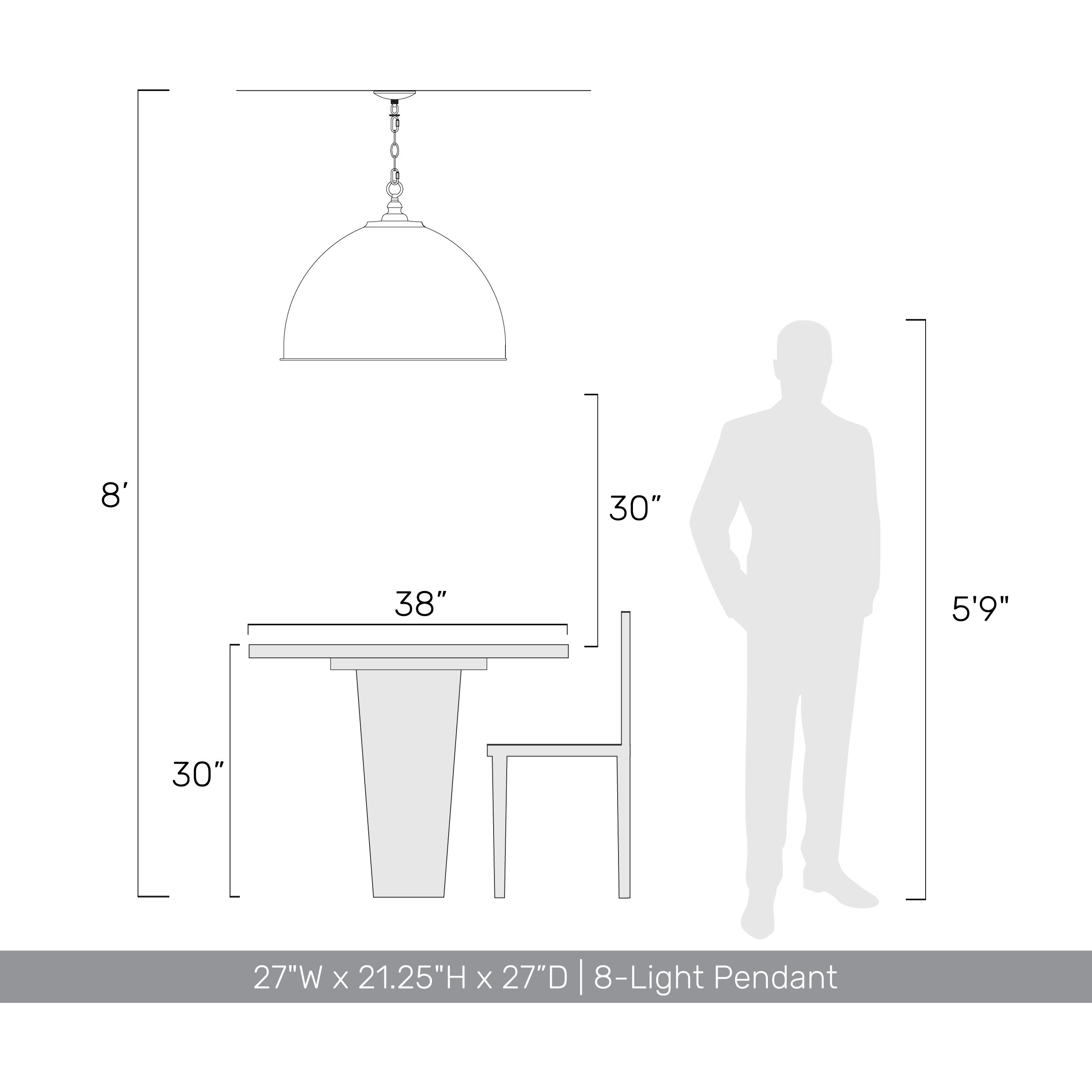 Alison Pendant Ceiling Light in Weathered Black Iron