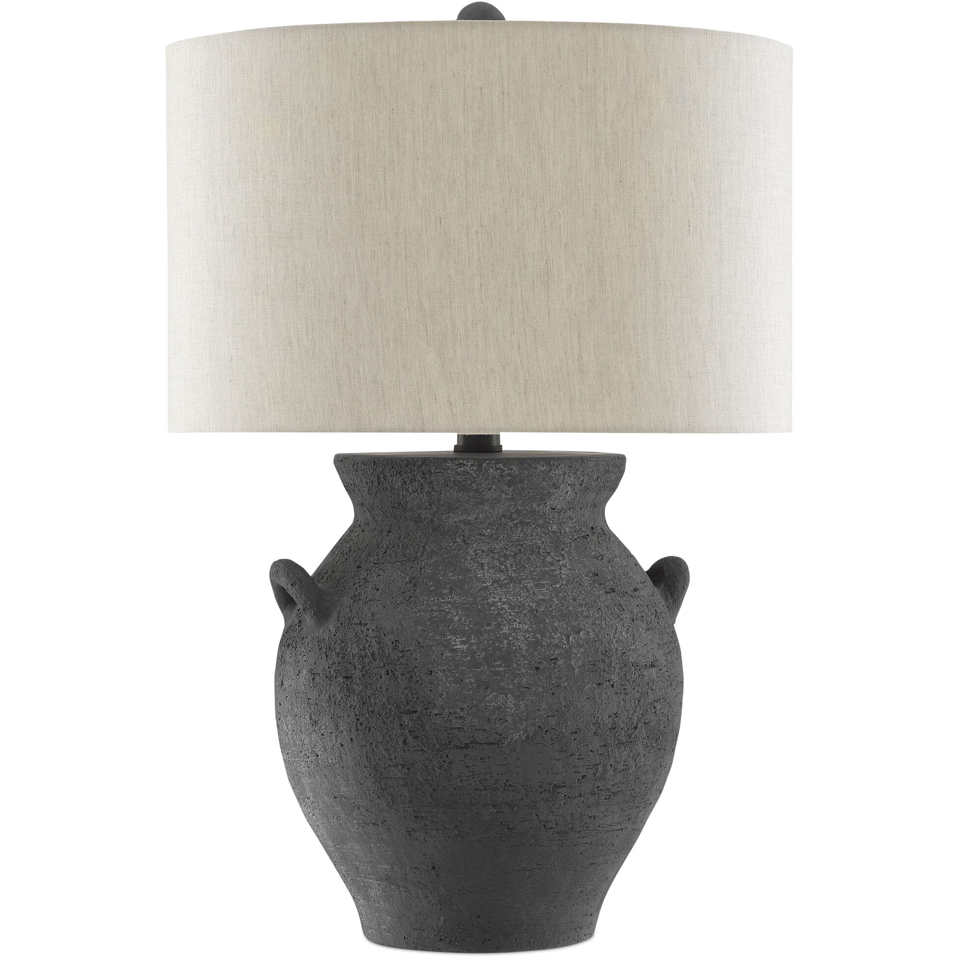 Anza 27.25 inch 150 watt Black Ash/Satin Black Table Lamp Portable Light