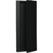 Peak LED 5.75 inch Matte Black Vanity Light Wall Light