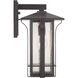 Cullman 1 Light 16 inch Antique Bronze Outdoor Wall Lantern, Medium, Design Series
