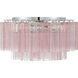 Addis 7 Light 22.25 inch Polished Chrome Flush Ceiling Light in Spring
