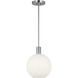 Drew & Jonathan Colewood 1 Light 12.5 inch Brushed Nickel Pendant Ceiling Light, Small