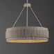 Satori 6 Light 30.75 inch Ecru Chandelier Ceiling Light