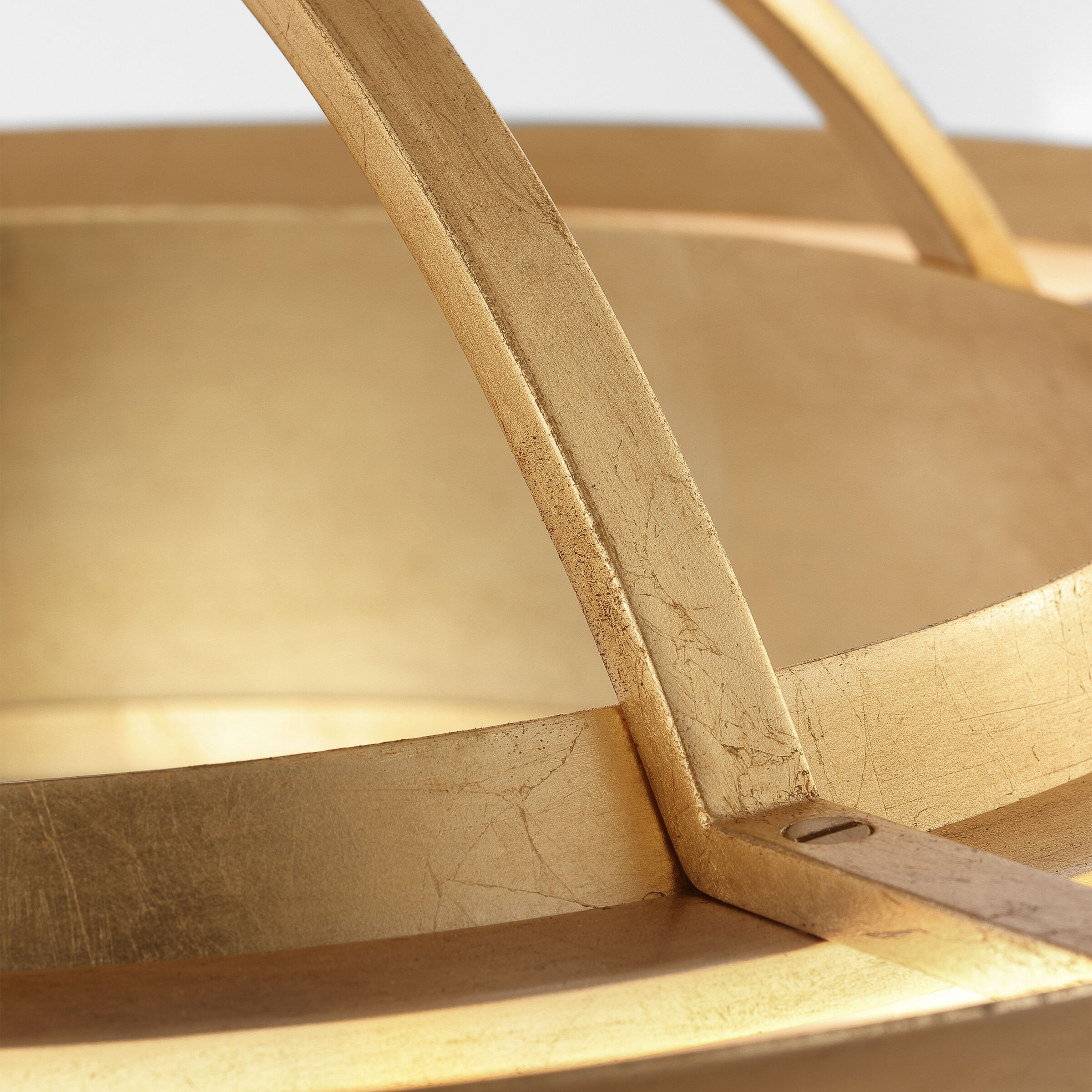 Thomas O'Brien Garland LED 20 inch Gild Dual Lit Ring Semi-Flush Mount Ceiling Light