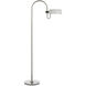 Thomas O'Brien Oso 58.25 inch 6 watt Polished Nickel Articulating Reading Floor Lamp Portable Light