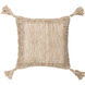 Alaric 20 X 20 inch Tan Accent Pillow