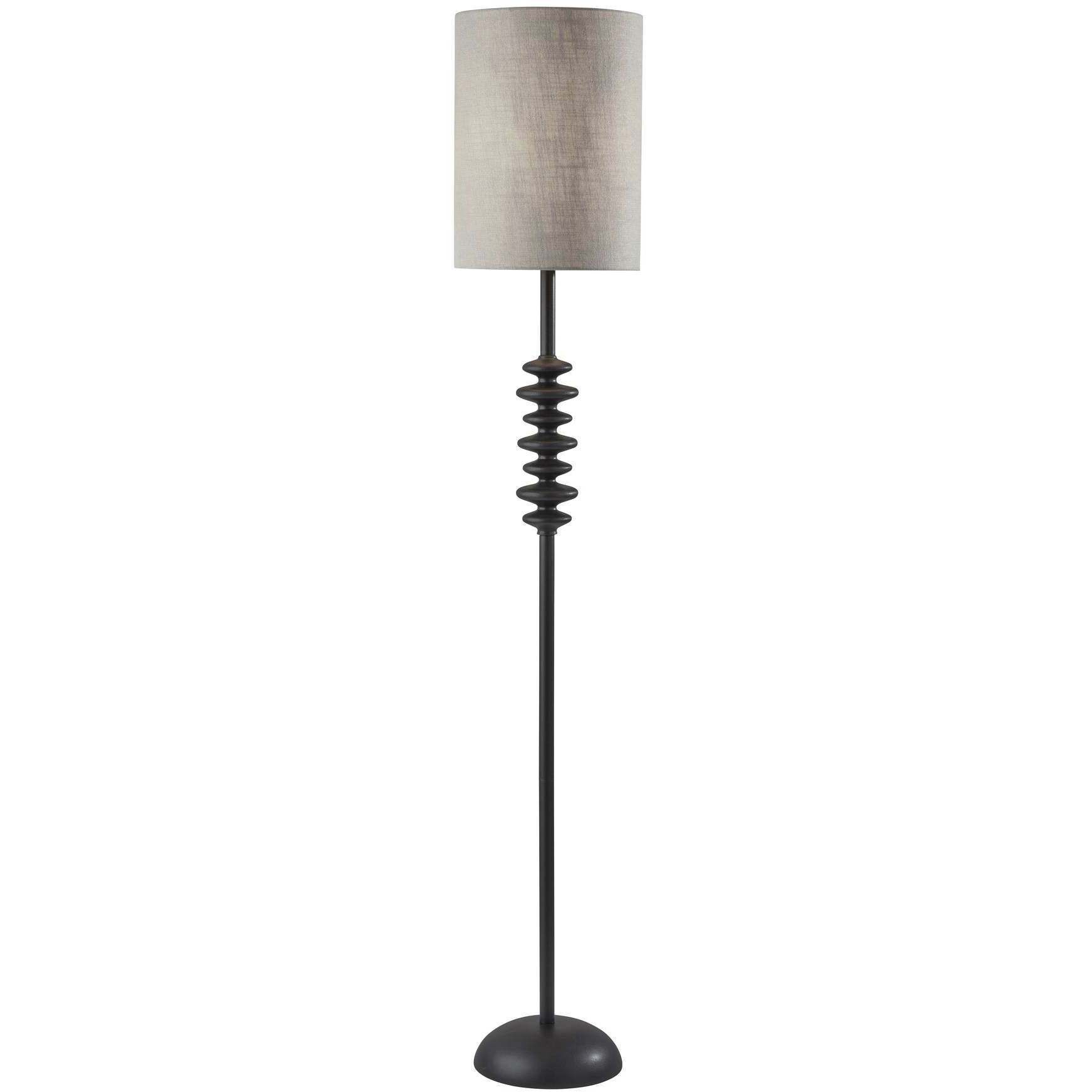 Beatrice 68 inch 100.00 watt Matte Black Polyresin Floor Lamp Portable Light