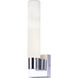Beyla LED 5 inch Chrome Wall Fixture Wall Light