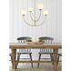 Nyomi 4 Light 36 inch Brass Chandelier Ceiling Light
