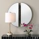 Hanover 23.88 X 23.88 inch Dark Bronze and Brown Marble Mirror