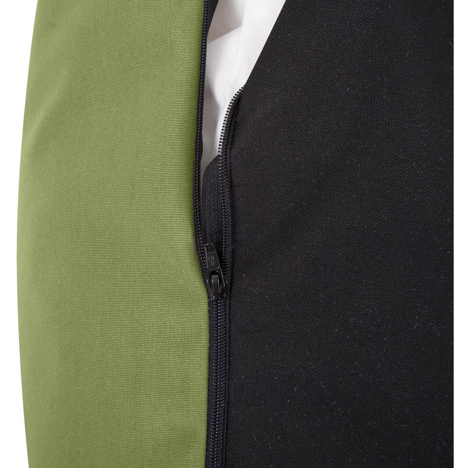 Seascape Moss Outdoor Pouf Chair Cover