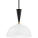 Payson 1 Light 16 inch Patina Brass/Soft Black Pendant Ceiling Light