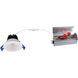 EnviroLite Integrated LED White Can Free Remodel Baffle Kit in 3000K