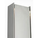 Barbara Barry Align LED 41 inch Stainless Steel Outdoor Shielded Wall Light