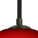 Tessa 1 Light Black Stem Pendant Ceiling Light