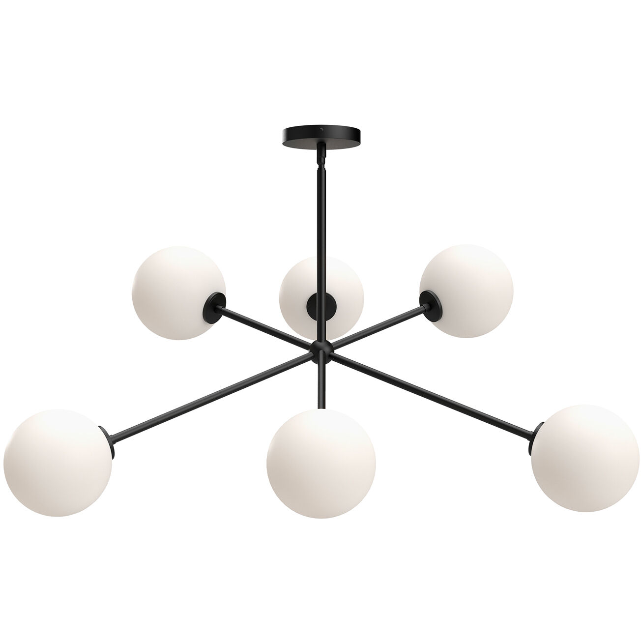 Alora Mood Cassia 6 Light 39.50 inch Chandelier