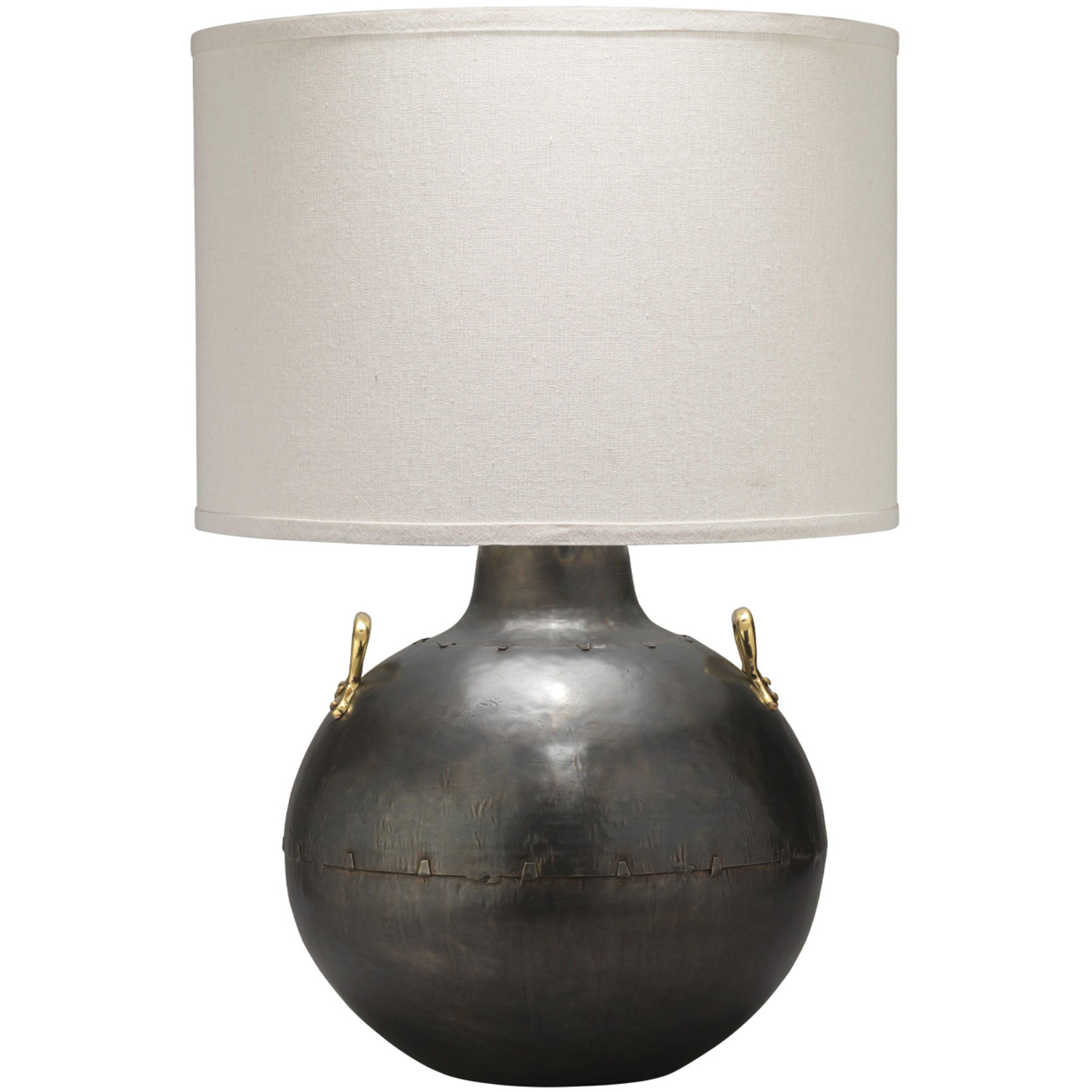 Two Handled Kettle 25 inch 150.00 watt Iron Table Lamp Portable Light