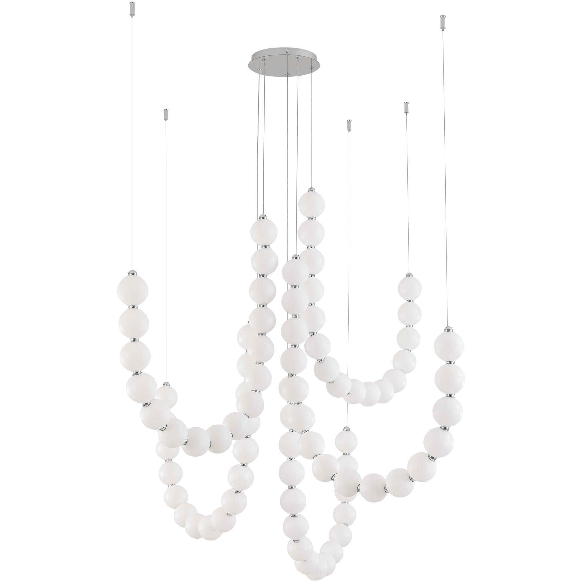 Akoya 12.63 inch Chrome Chandelier Ceiling Light