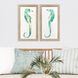 Swim Tall Green Framed Art, Propac