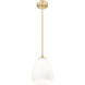 Oren 1 Light 8 inch Modern Gold Pendant Ceiling Light