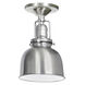 Union Square 1 Light 5 inch Pewter Flush Mount Ceiling Light