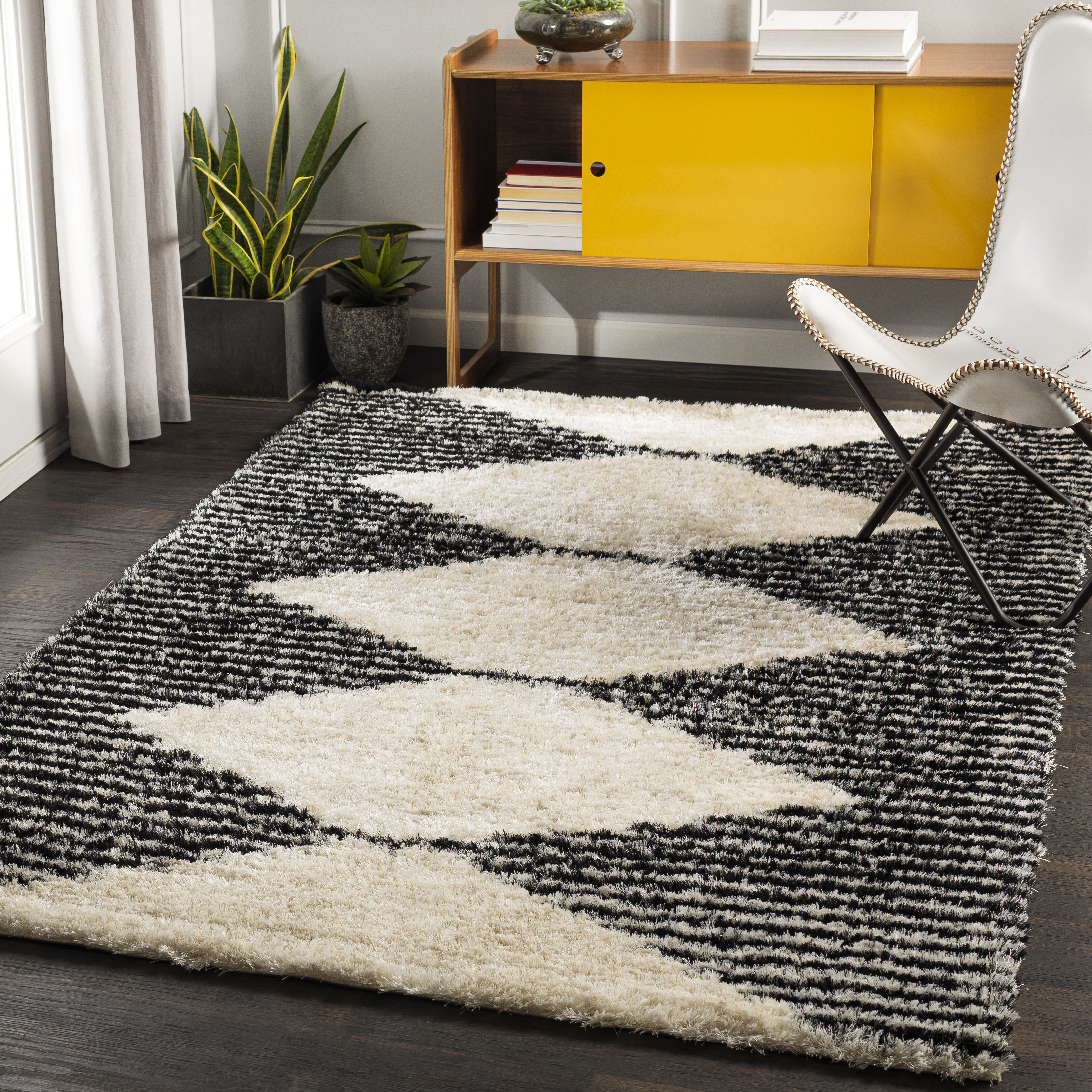 Gibraltar 144 X 106 inch Black Rug in 9 X 12, Rectangle