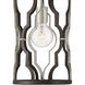 Portico 1 Light 8 inch Glacial with Metallic Matte Bronze Indoor Pendant Ceiling Light