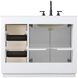 Chase 42 X 34 inch White Bathroom Vanity Cabinet
