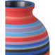 Happy 80's 9 X 6.25 inch Vase