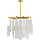 Harriet 8 Light 28.5 inch Antique Brass Chandelier Ceiling Light