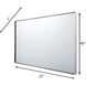 Kye 40 X 22 inch Polished Nickel Wall Mirror, Varaluz Casa