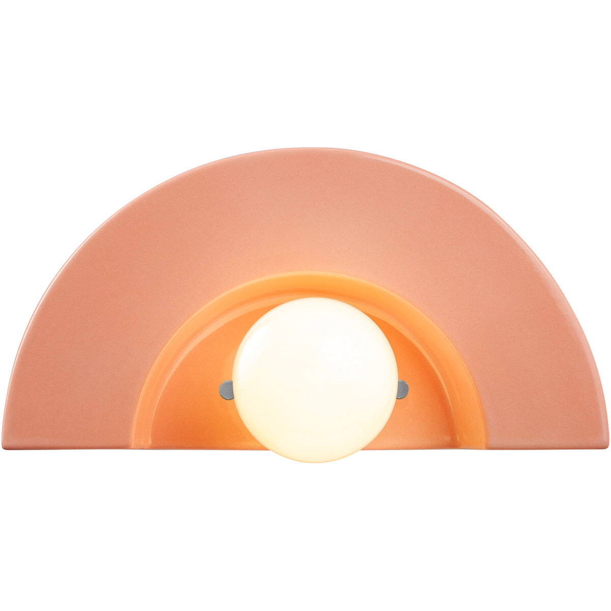 Ambiance Collection 1 Light 12 inch Gloss Blush Wall Sconce Wall Light