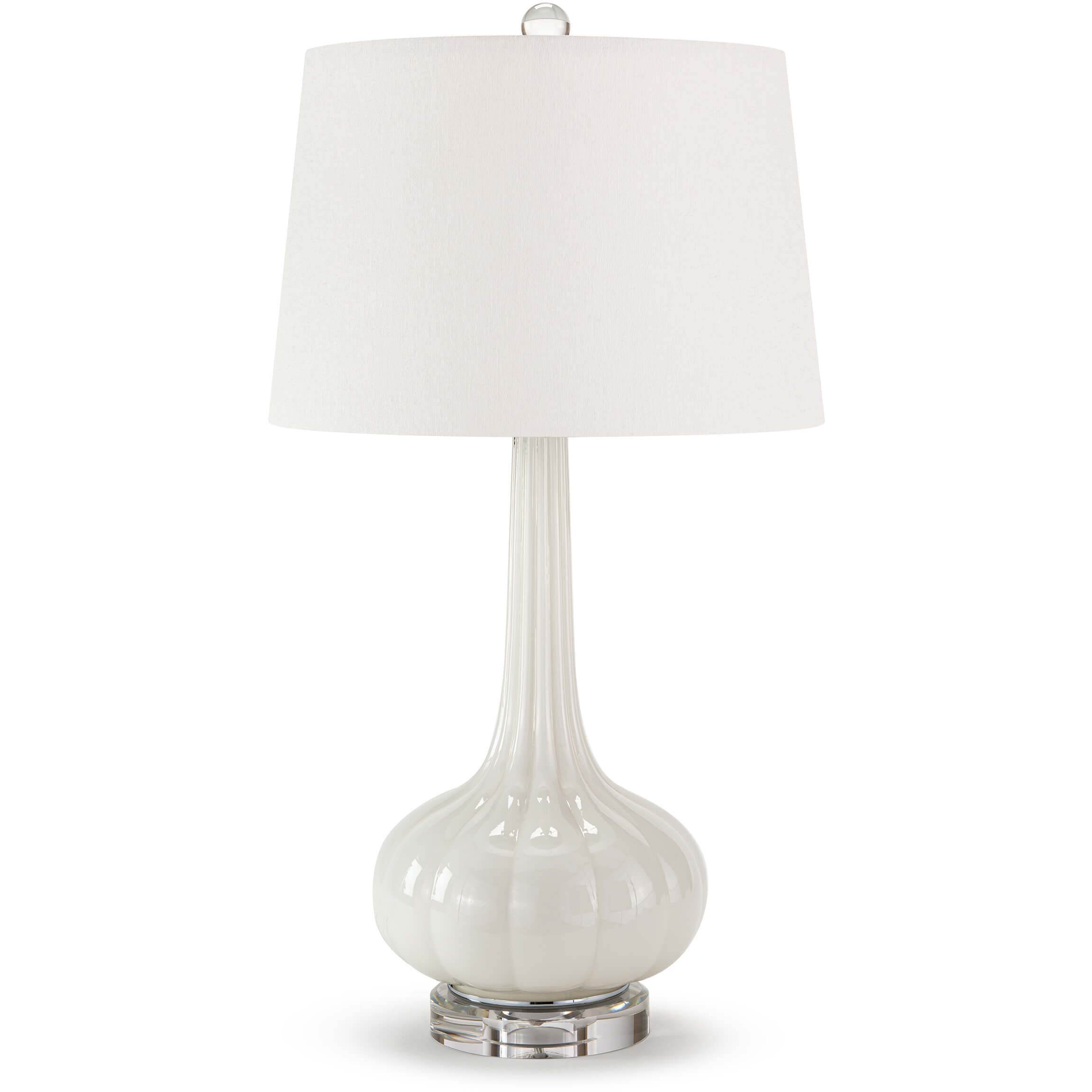 Milano 28.25 inch 150.00 watt White Table Lamp Portable Light