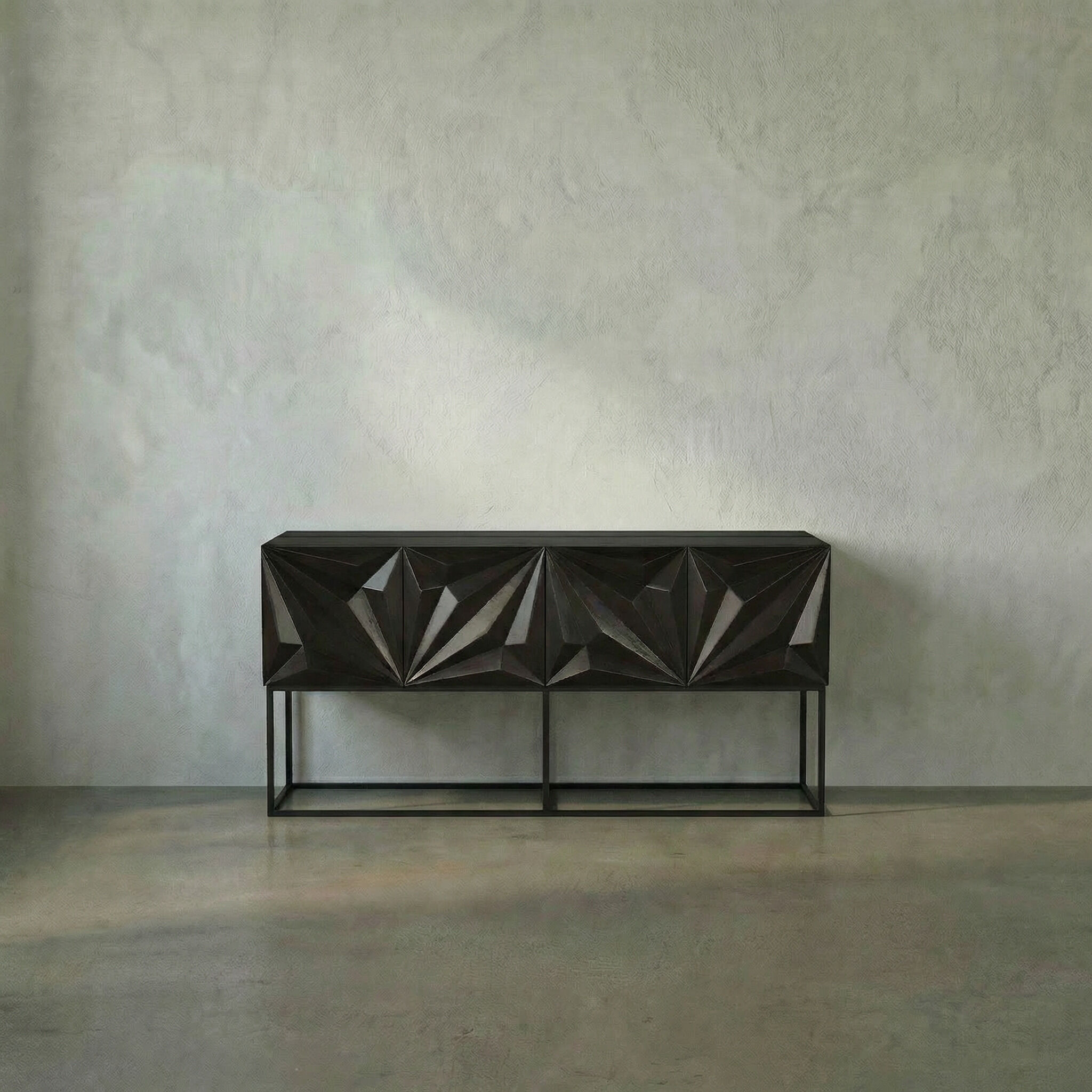 Zurich 60 X 19 inch Ebony Walnut Console