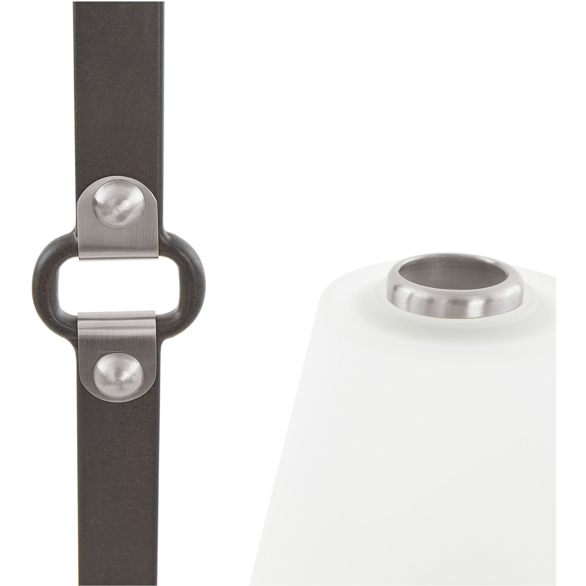 Armstrong Grove 4 Light 36 inch Charcoal with Satin Nickel Linear Chandelier Ceiling Light