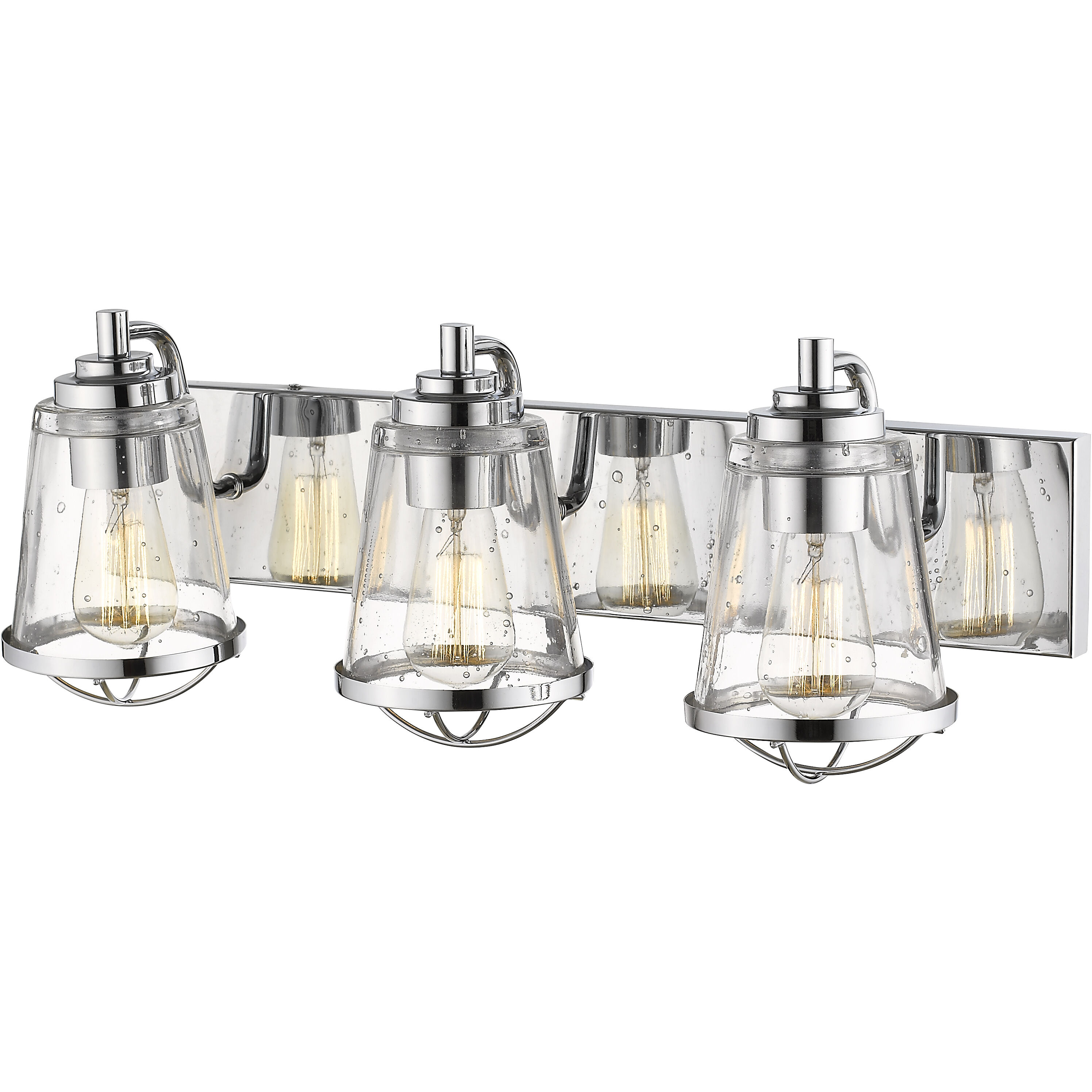 Mariner 3 Light 24 inch Chrome Vanity Wall Light